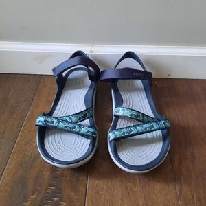 Crocs Swiftwater Webbed Sandals--Never Worn!!